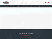 Tablet Screenshot of intekno.com